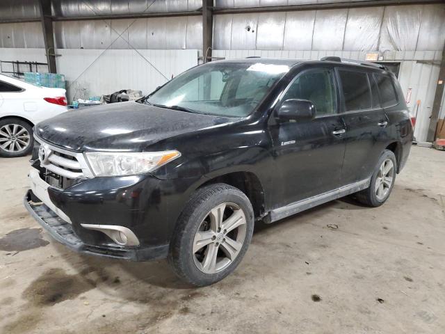 TOYOTA HIGHLANDER 2012 with VIN 5TDDK3EHXCS167608 - Photo from auction