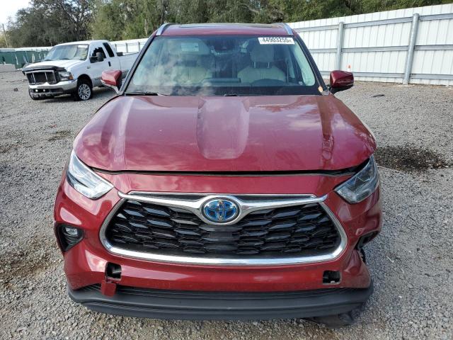 Photo 5 from auction – 2021 TOYOTA HIGHLANDER with VIN 5TDXBRCH1MS019691