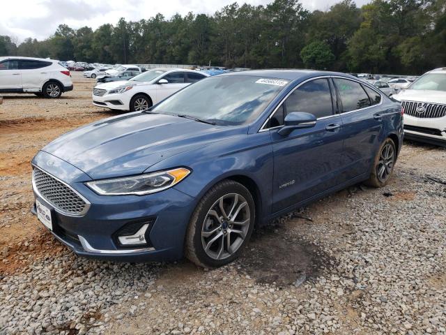 FORD FUSION TIT 2019 with VIN 3FA6P0RUXKR124149 - Photo from auction