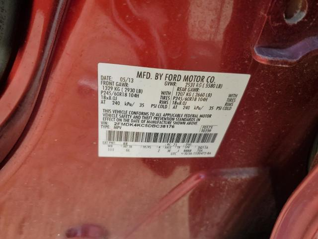 Photo 14 from auction – 2013 FORD EDGE LIMIT with VIN 2FMDK4KC5DBC38176