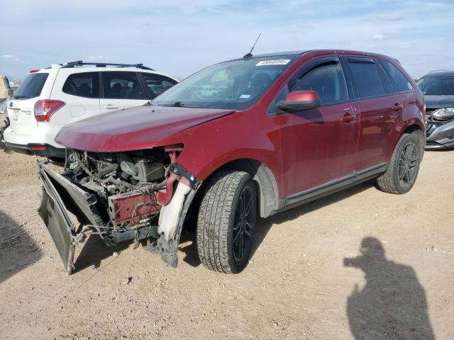 FORD EDGE SEL 2013 with VIN 2FMDK3JC1DBC96247 - Photo from auction