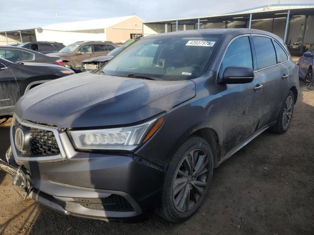 ACURA MDX TECHNO 2017 with VIN 5FRYD4H56HB019968 - Photo from auction