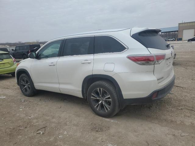 Photo 2 from auction – 2016 TOYOTA HIGHLANDER with VIN 5TDJKRFH0GS327747