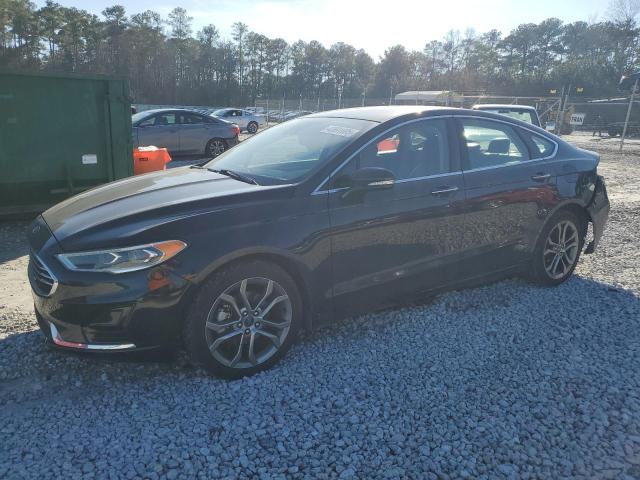 FORD FUSION SEL 2019 with VIN 3FA6P0CDXKR127688 - Photo from auction
