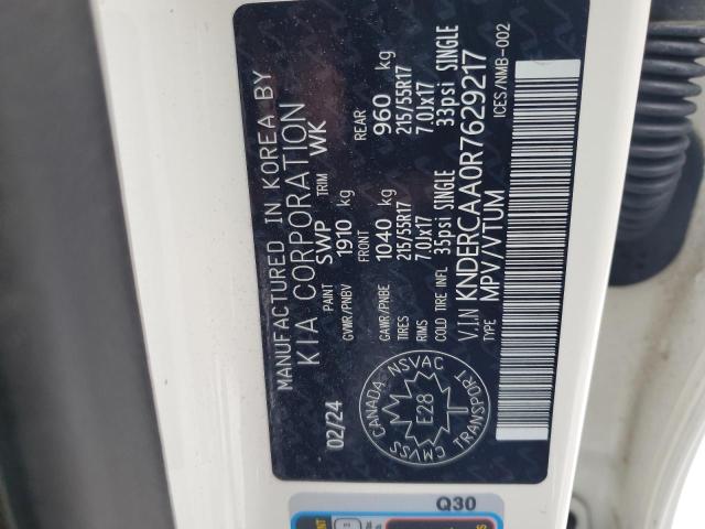 Photo 14 from auction – 2024 KIA SELTOS EX with VIN KNDERCAA9R7642015