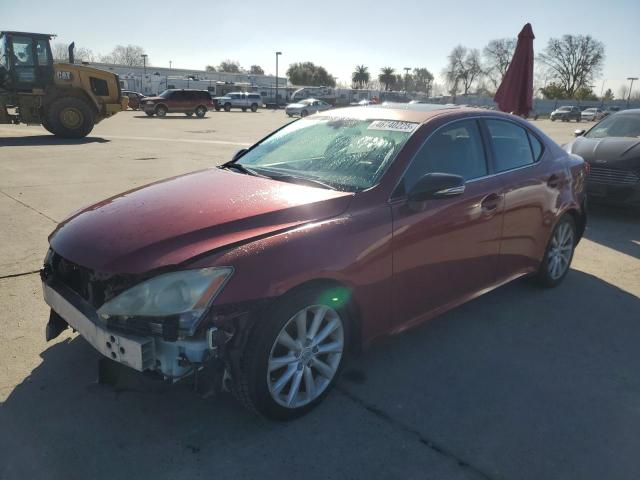 LEXUS IS 250 2009 with VIN JTHBK262695095458 - Photo from auction