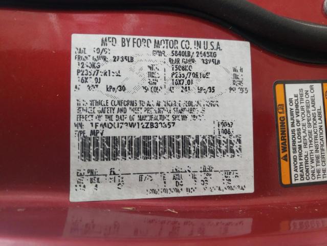 Photo 14 from auction – 2002 FORD EXPLORER X with VIN 1FMDU73W12ZB33357