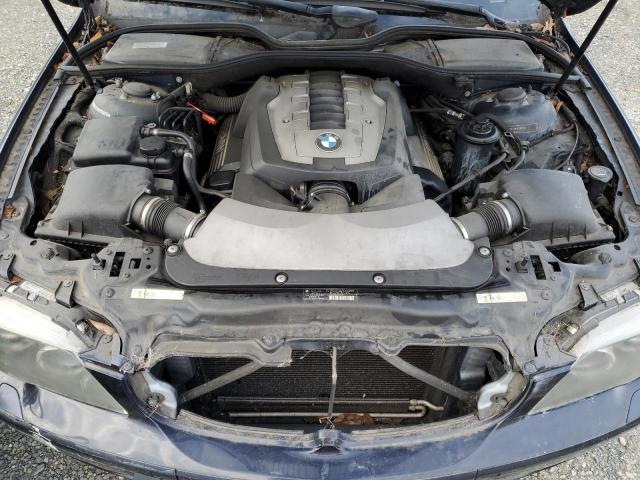 Photo 11 from auction – 2007 BMW 750 I with VIN WBAHL835X7DT08910