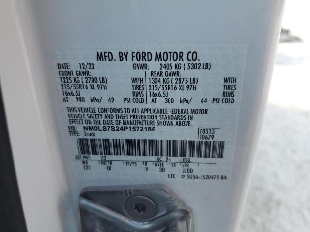 Photo 14 from auction – 2023 FORD TRANSIT CO with VIN NM0LS7S24P1572186