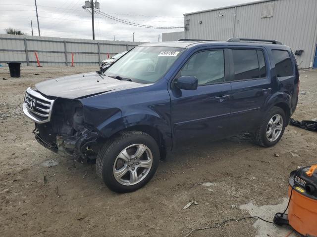 HONDA PILOT EXL 2013 with VIN 5FNYF3H54DB006779 - Photo from auction