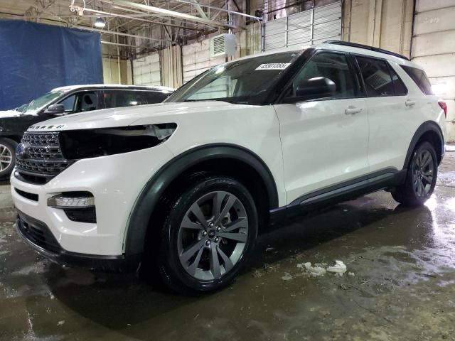 FORD EXPLORER X 2021 with VIN 1FMSK8DH5MGA59314 - Photo from auction