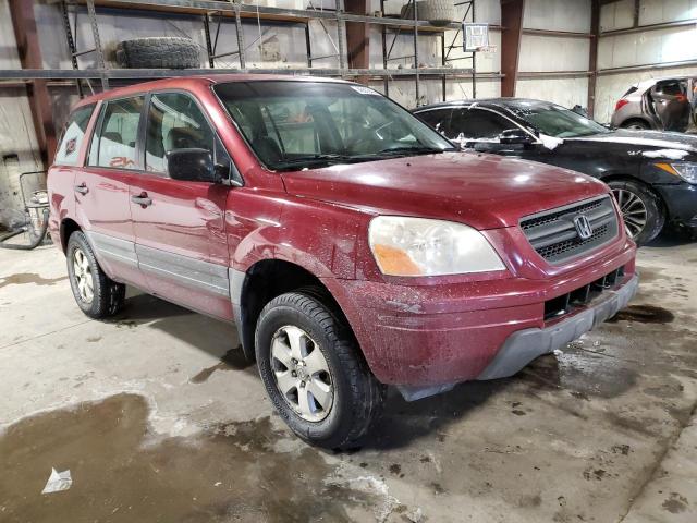 Photo 4 from auction – 2003 HONDA PILOT LX with VIN 2HKYF18103H501210