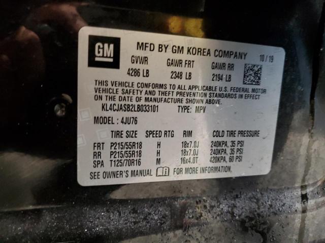 Photo 14 from auction – 2020 BUICK ENCORE PRE with VIN KL4CJASB2LB033101