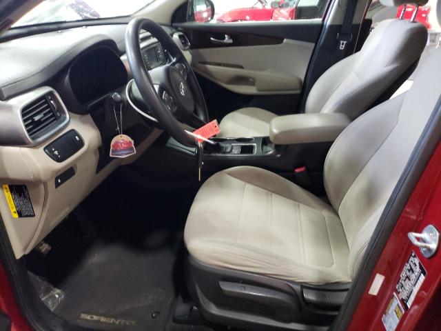 Photo 7 from auction – 2016 KIA SORENTO LX with VIN 5XYPG4A39GG093034