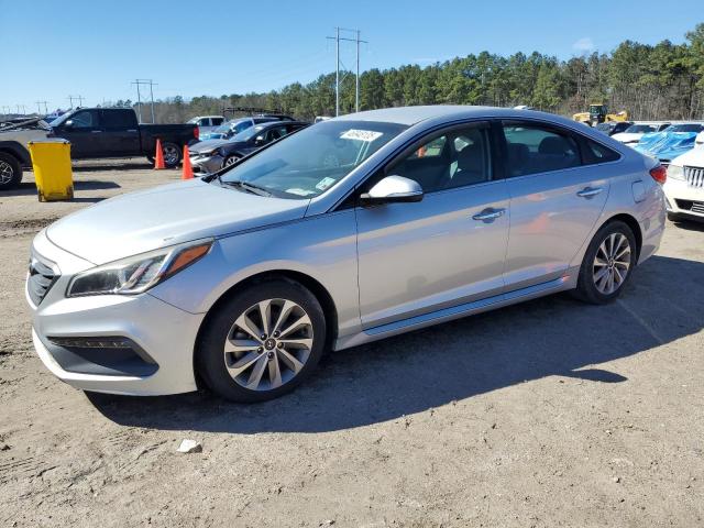 HYUNDAI SONATA SPO 2016 with VIN 5NPE34AF2GH299916 - Photo from auction
