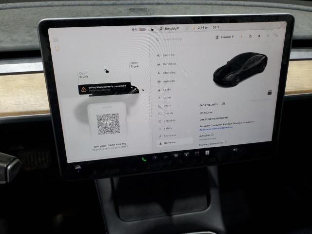 Photo 9 from auction – 2022 TESLA MODEL 3 with VIN 5YJ3E1EA3NF286196