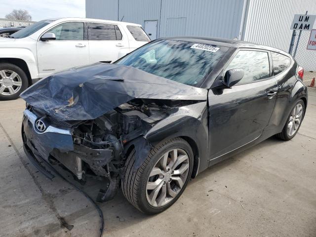 HYUNDAI VELOSTER 2013 with VIN KMHTC6AD4DU108821 - Photo from auction