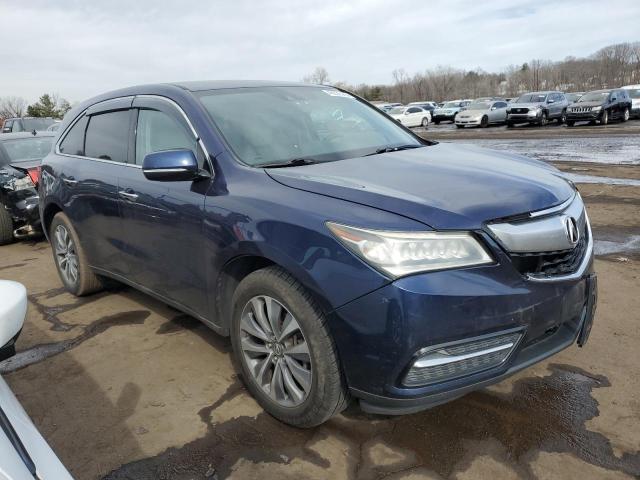 Photo 4 from auction – 2014 ACURA MDX TECHNO with VIN 5FRYD4H4XEB043242