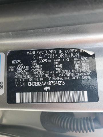 Photo 14 from auction – 2024 KIA SELTOS EX with VIN KNDER2AA4R7541216