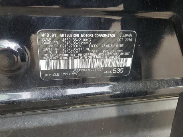 Photo 14 from auction – 2020 MITSUBISHI ECLIPSE CR with VIN JA4AS3AAXLZ017261