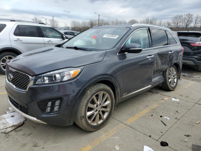KIA SORENTO SX 2018 with VIN 5XYPKDA56JG418245 - Photo from auction
