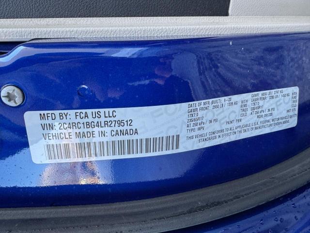 Photo 10 from auction – 2020 CHRYSLER PACIFICA T with VIN 2C4RC1BG4LR279512