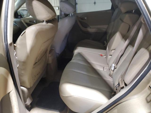 Photo 10 from auction – 2006 NISSAN MURANO SL with VIN JN8AZ08W16W525372
