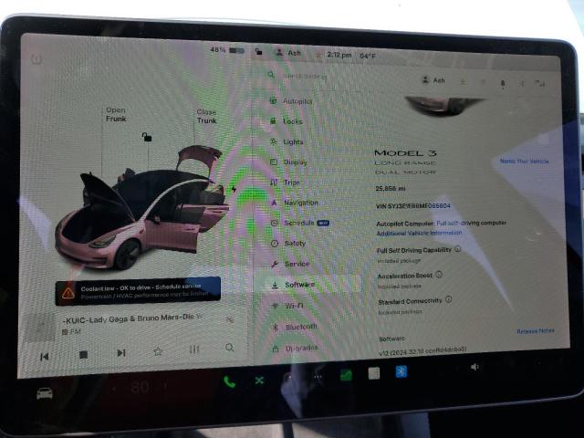 Снимка 9 от търг – 2021 TESLA MODEL 3 с VIN 5YJ3E1EB6MF065604
