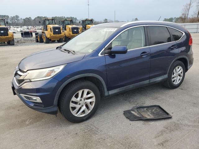 HONDA CR-V EXL 2015 with VIN 2HKRM4H78FH636472 - Photo from auction