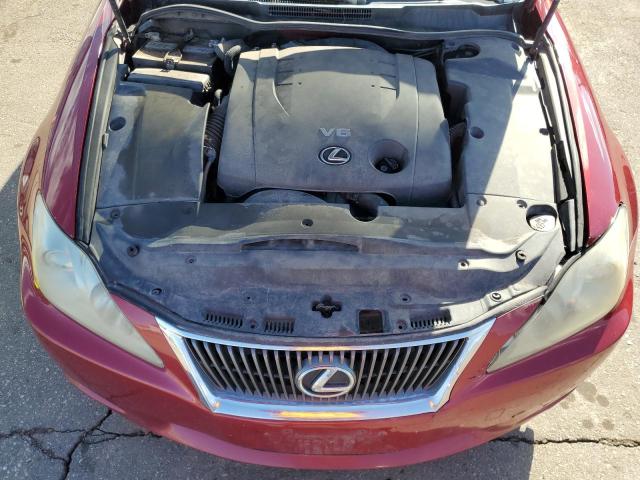 Photo 11 from auction – 2009 LEXUS IS 250 with VIN JTHCK262895029112
