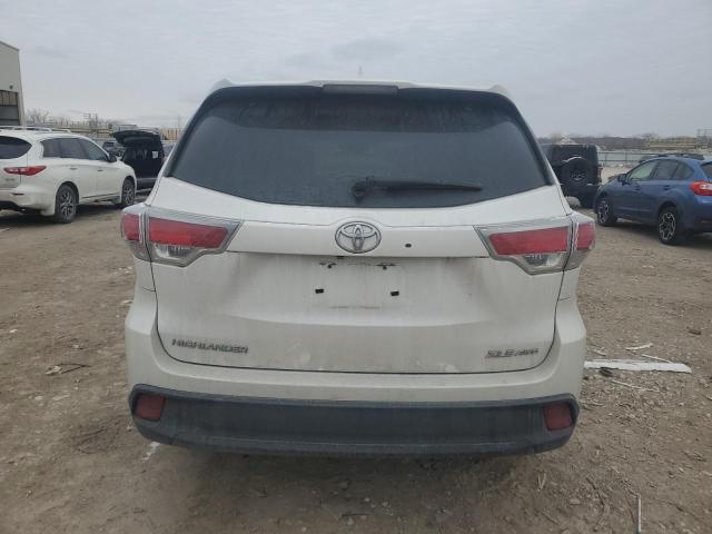 Photo 6 from auction – 2016 TOYOTA HIGHLANDER with VIN 5TDJKRFH0GS327747