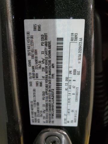 Photo 14 from auction – 2020 FORD ESCAPE SEL with VIN 1FMCU9H91LUA20372