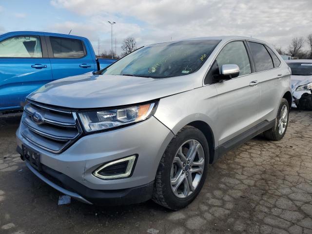 FORD EDGE TITAN 2017 with VIN 2FMPK4K98HBB97551 - Photo from auction