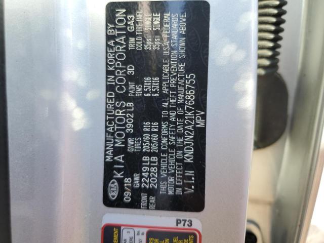 Photo 14 from auction – 2019 KIA SOUL with VIN KNDJN2A21K7686755