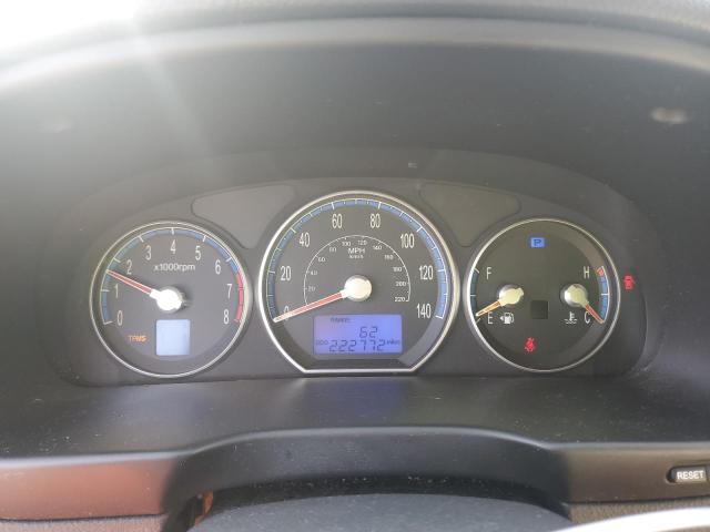Photo 9 from auction – 2007 HYUNDAI SANTA FE S with VIN 5NMSH13E27H087246