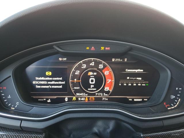 Photo 9 from auction – 2018 AUDI S5 PRESTIG with VIN WAUC4CF5XJA021369