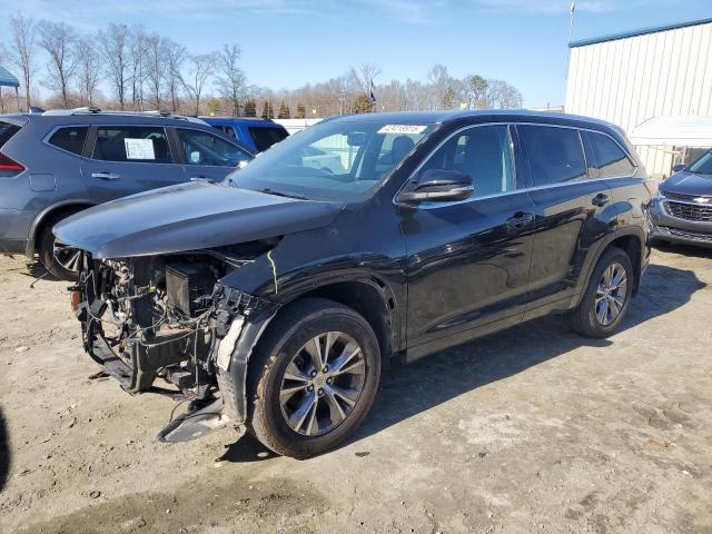 TOYOTA HIGHLANDER 2015 with VIN 5TDJKRFH5FS173809 - Photo from auction
