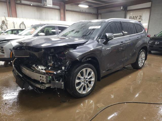 TOYOTA HIGHLANDER 2021 with VIN 5TDXBRCH0MS522418 - Photo from auction