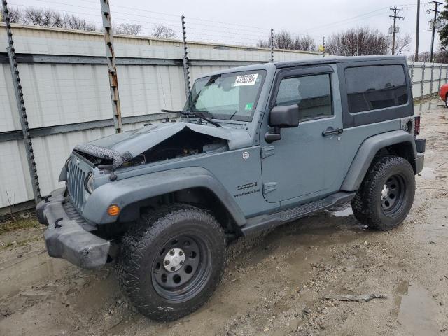 JEEP WRANGLER S 2014 with VIN 1C4AJWAG7EL138933 - Photo from auction