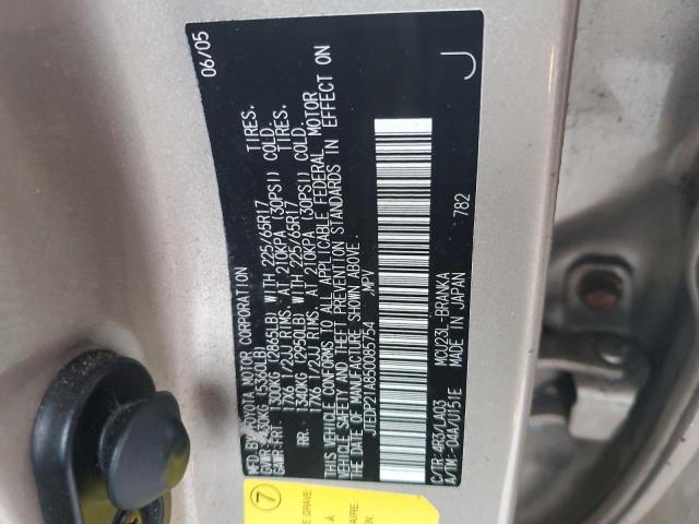 Photo 14 from auction – 2005 TOYOTA HIGHLANDER with VIN JTEDP21A850085754