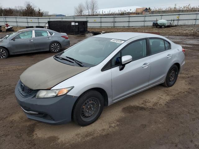 HONDA CIVIC LX 2014 with VIN 2HGFB2F5XEH546974 - Photo from auction