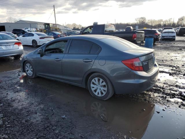 Photo 2 from auction – 2012 HONDA CIVIC LX with VIN 2HGFB2F55CH330673