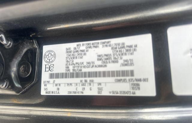 Zdjęcie 10 z aukcji – 2018 FORD F150 SUPER z VIN 1FTFX1EG7JFA38826