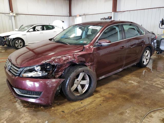 VOLKSWAGEN PASSAT SE 2012 with VIN 1VWBP7A37CC106239 - Photo from auction