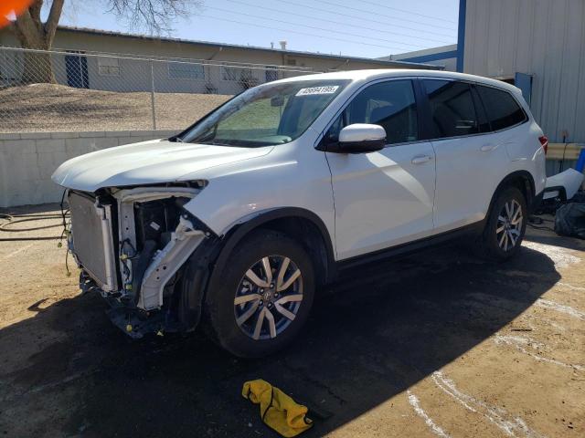 HONDA PILOT EXL 2022 with VIN 5FNYF6H58NB095615 - Photo from auction