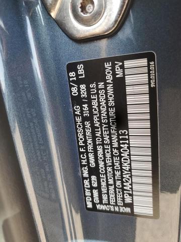 Photo 14 from auction – 2019 PORSCHE CAYENNE with VIN WP1AA2AY4KDA04113