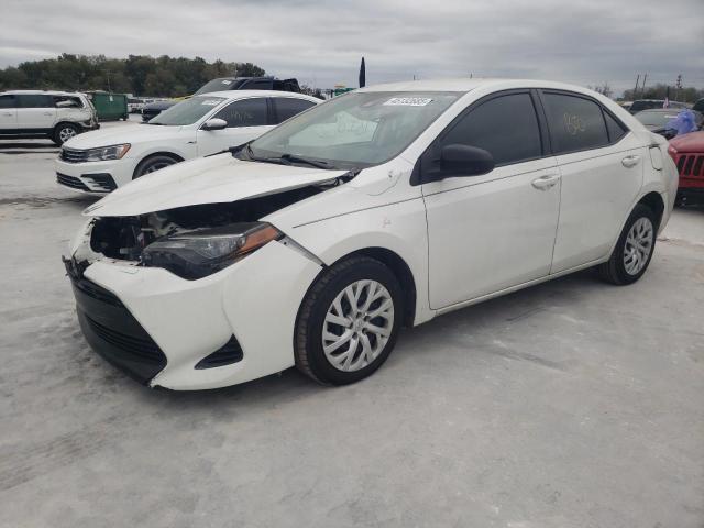TOYOTA COROLLA L 2019 with VIN 5YFBURHE7KP904468 - Photo from auction