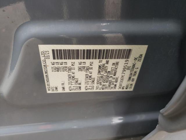 Photo 14 from auction – 2023 NISSAN ROGUE SL with VIN 5N1BT3CB7PC799519