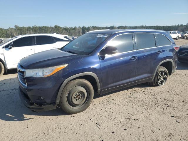 TOYOTA HIGHLANDER 2016 with VIN 5TDKKRFH0GS159001 - Photo from auction