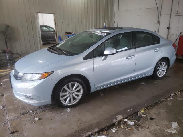 HONDA CIVIC EX 2012 with VIN 2HGFB2F81CH528564 - Photo from auction